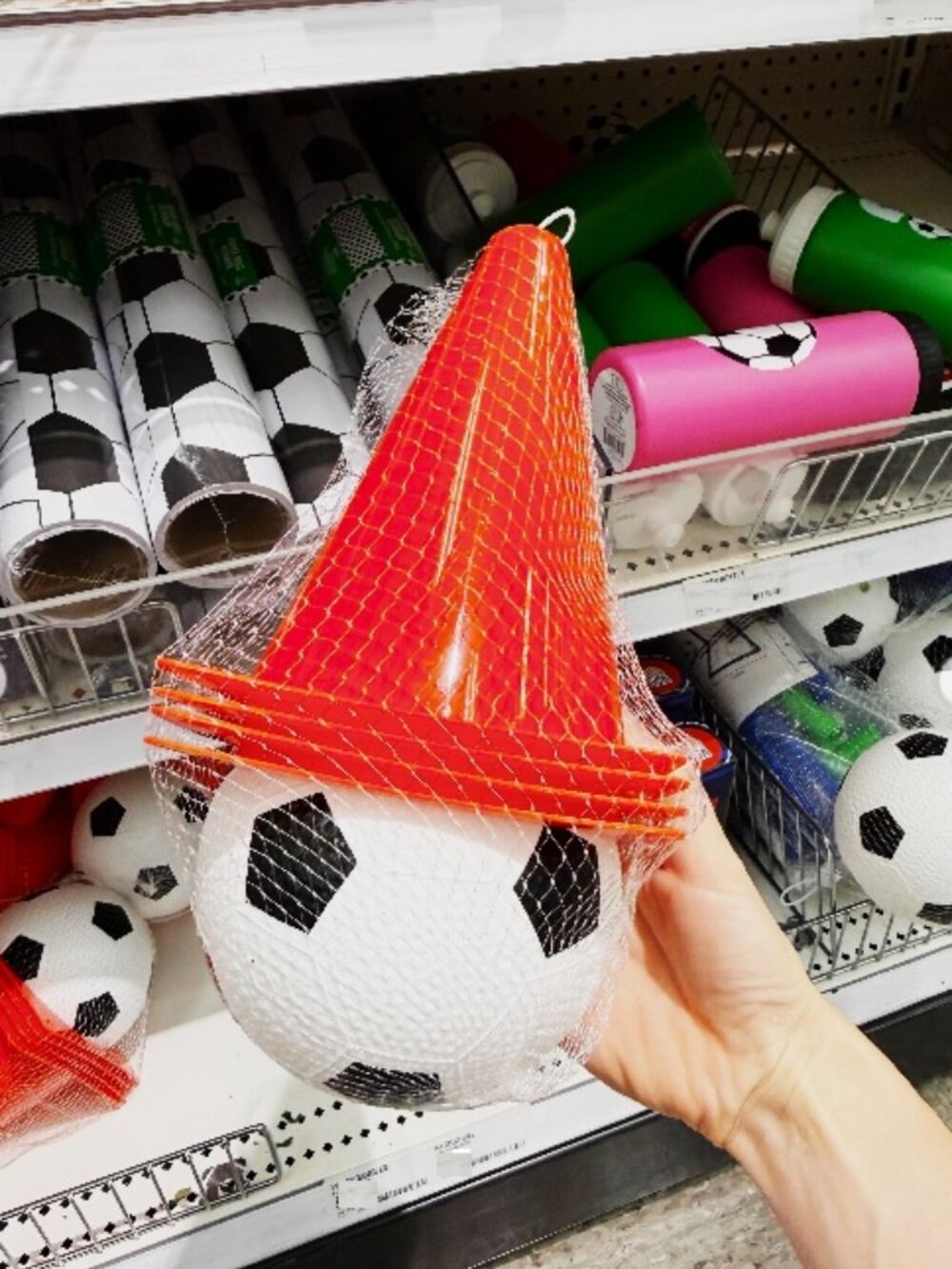 Target Bullseye Summer 2026 Soccer Ball & Cone Set NEW ⚽